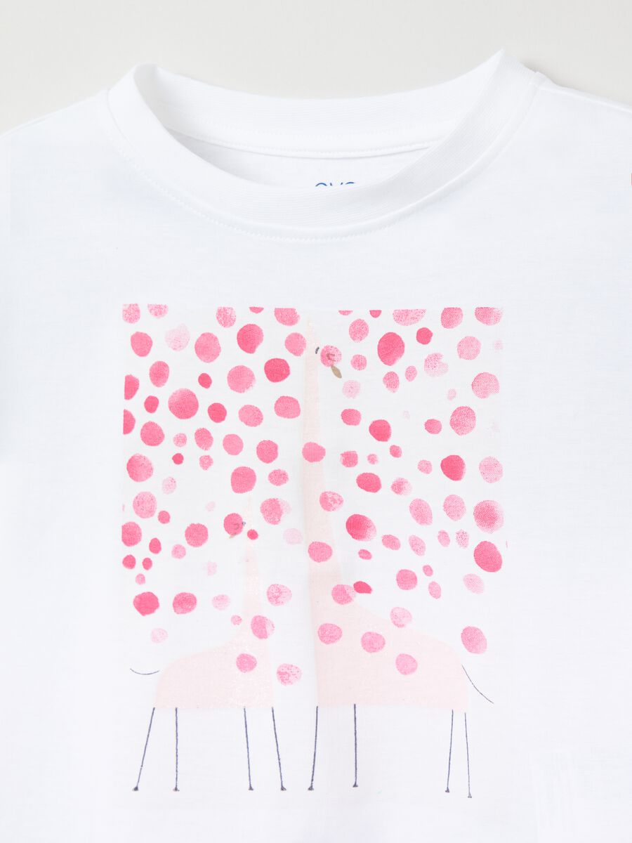 Sleeveless T-shirt with print_2