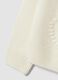 White crew-neck jumper with raised hearts, regular fit, for girls_3