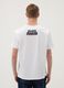 White short-sleeved pure cotton regular-fit T-shirt_3