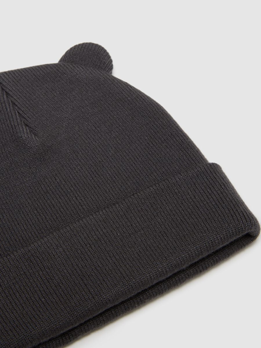 Black children's hat_1