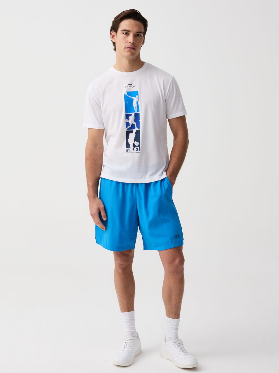 Slazenger quick-dry tennis-fit Bermuda shorts_0
