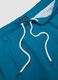Blue swim shorts with elasticated waist_5