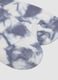 Multicolour tie-dye effect stretchy cotton sports socks_1