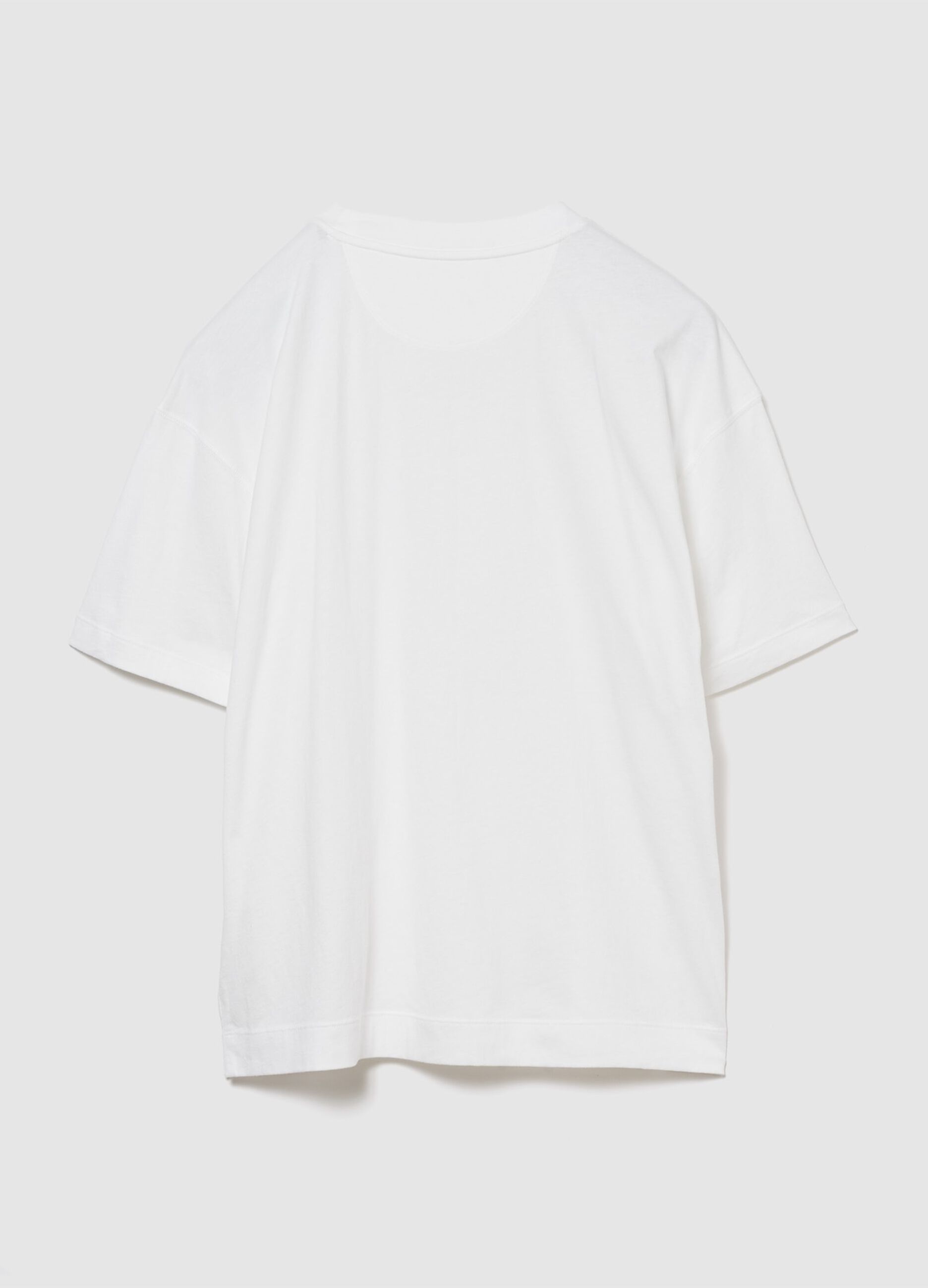 Short-sleeve T-shirt in 100% cotton