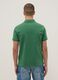 Short sleeve polo in pure green cotton regular fit_2