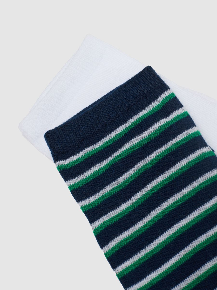 Tripack of Multicolour Cotton Ankle Socks for Children_2