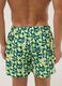 Blaue Boxer-Badeshorts mit Limoncello-Print_2