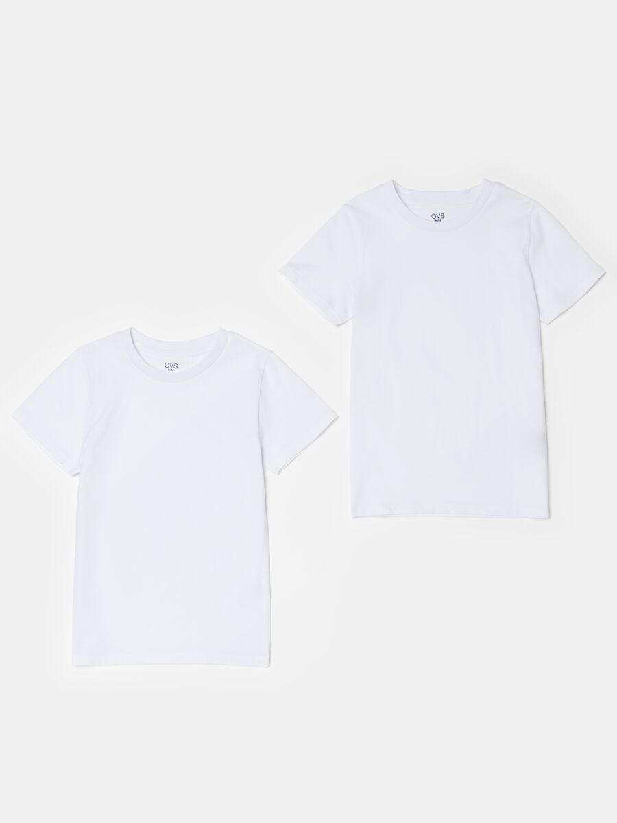 Pack dos camisetas interiores de algodón orgánico_0
