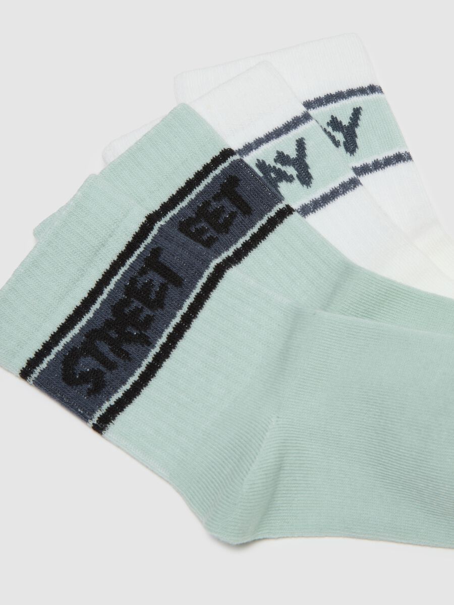 Tripack bequeme, mehrfarbige Baumwollmischung Socken f&uuml;r Kinder_1