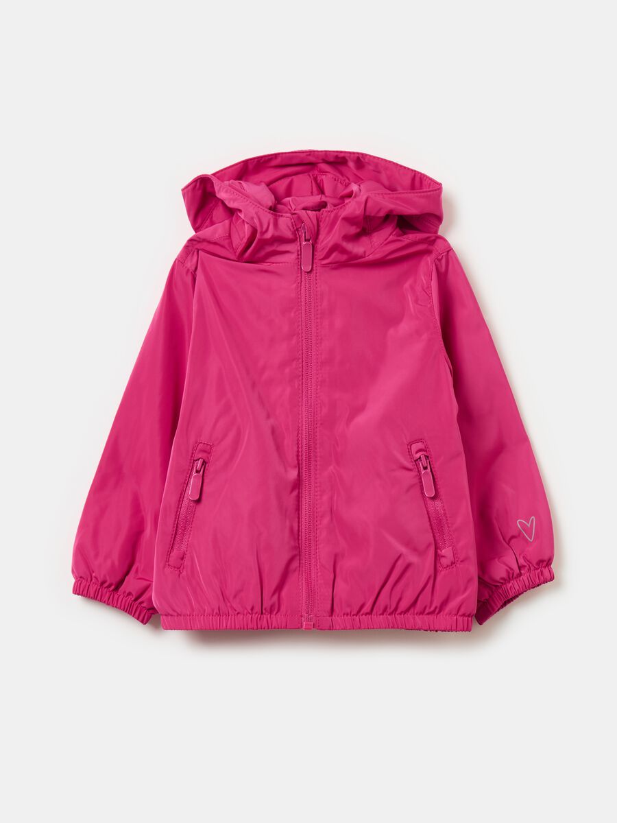 Waterproof jacket with hood_0