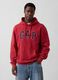 Cotton Blend Hooded Logo Sweatshirt_1