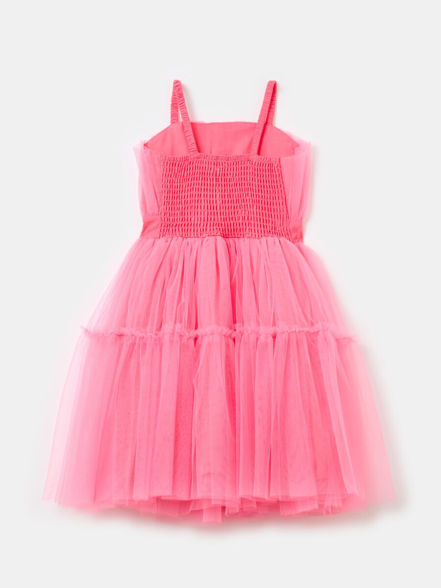 Dress in pleated tulle_1