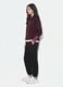 Pantaloni jogger neri in misto cotone con coulisse_4