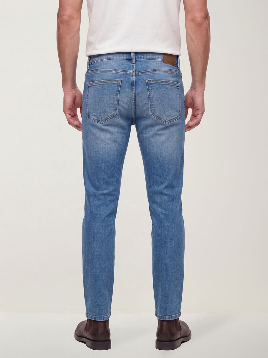 Slim-fit stretch cotton denim jeans_3