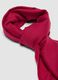 Pink fringed scarf_1
