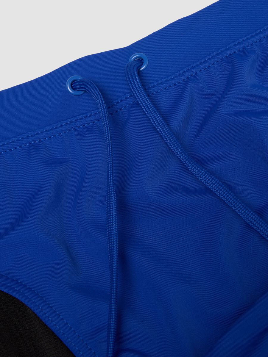 Blue stretch swim briefs_1
