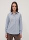Blue striped long-sleeve slim-fit shirt_2