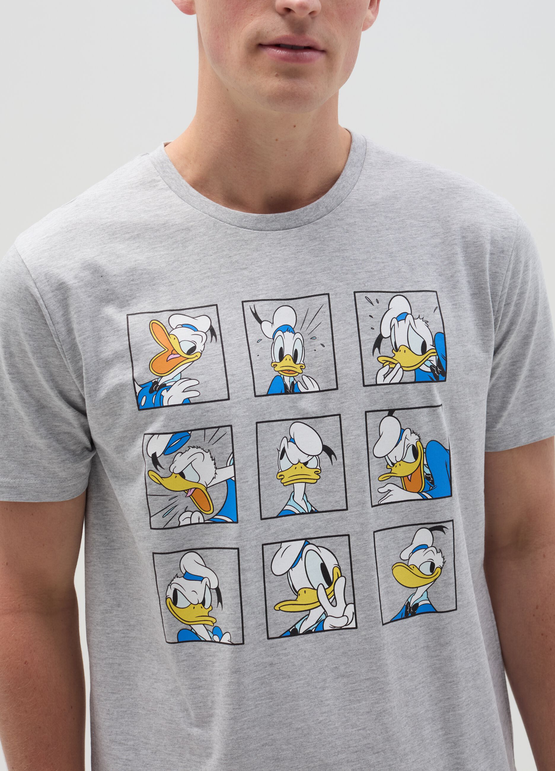 Short pyjamas with Donald Duck 90 print
