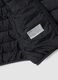 Giubbotto Ultralight nero imbottito con cappuccio e zip per ragazzo_3