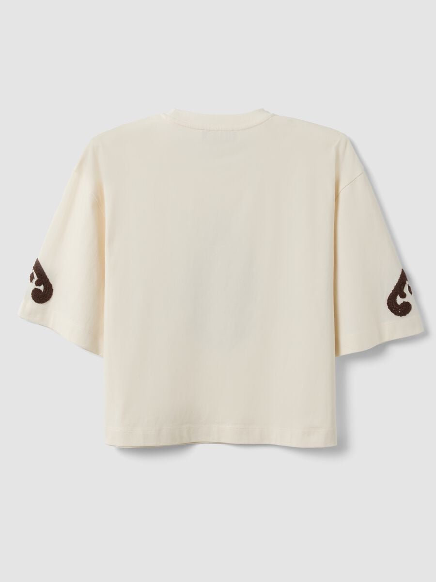 &Mu;&pi;&epsilon;&zeta; T-shirt &alpha;&pi;ό 100% &beta;&alpha;&mu;&beta;ά&kappa;&iota; &mu;&epsilon; &kappa;&epsilon;&nu;&tau;ή&mu;&alpha;&tau;&alpha;, regular fit_1
