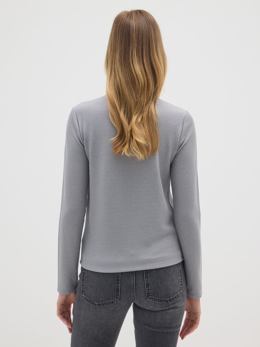 Stretch grey long sleeve top_2