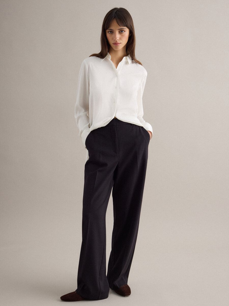 White long-sleeve regular fit shirt_1