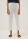 White pure cotton chino trousers, regular fit_1
