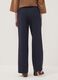 Straight-leg blue stretch viscose trousers_2