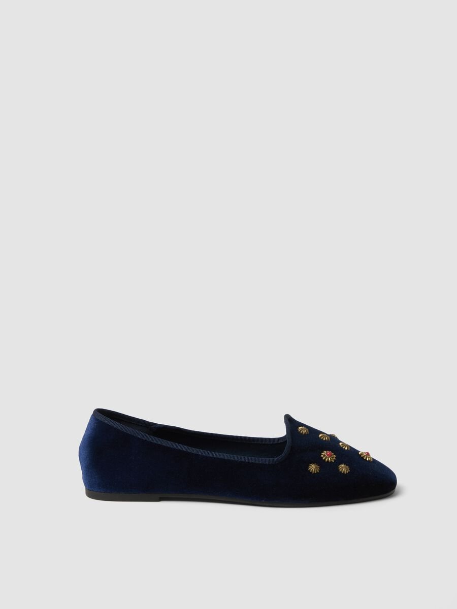 Friulane azules con aplicaciones joya doradas_0