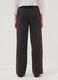 Grey pinstripe stretch viscose straight-leg trousers_2