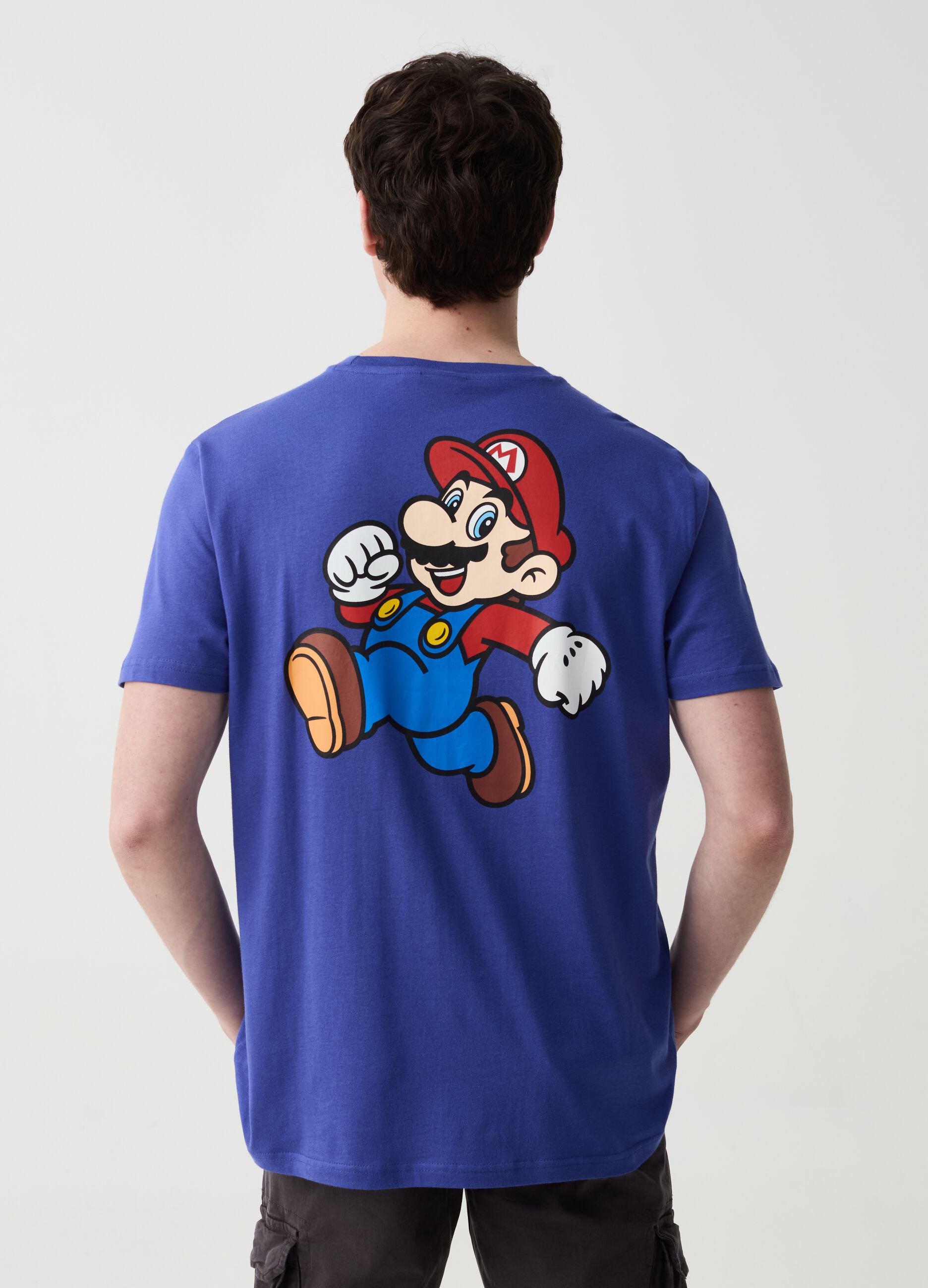 Camiseta de algodón estampado Super Mario™