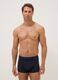 Tripack di boxer blu in cotone organico_0