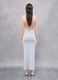 Graues Langes Baumwoll-Stretch-Kleid_3