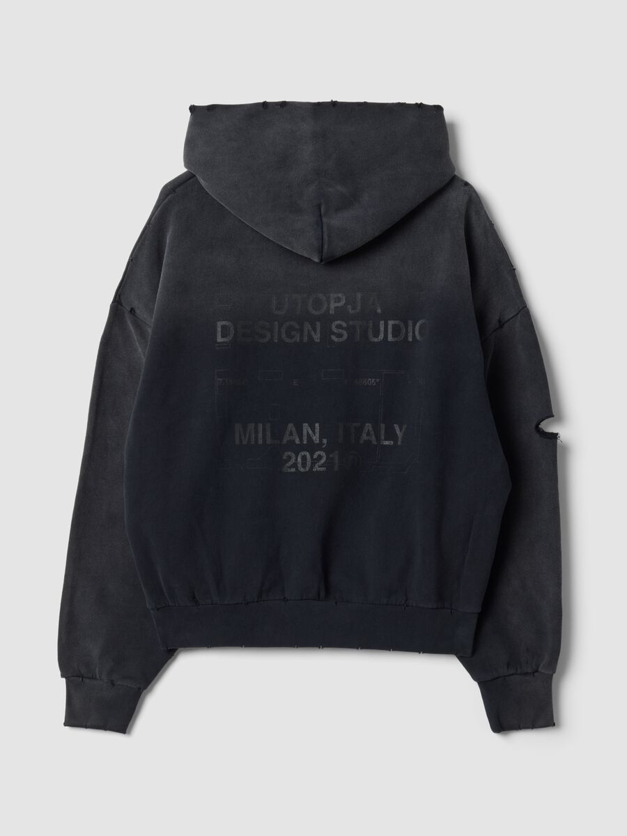 Hoodie Sunfaded Black_1