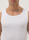 Wei&szlig;e Tanktop aus reiner Baumwolle im Regular Fit_1