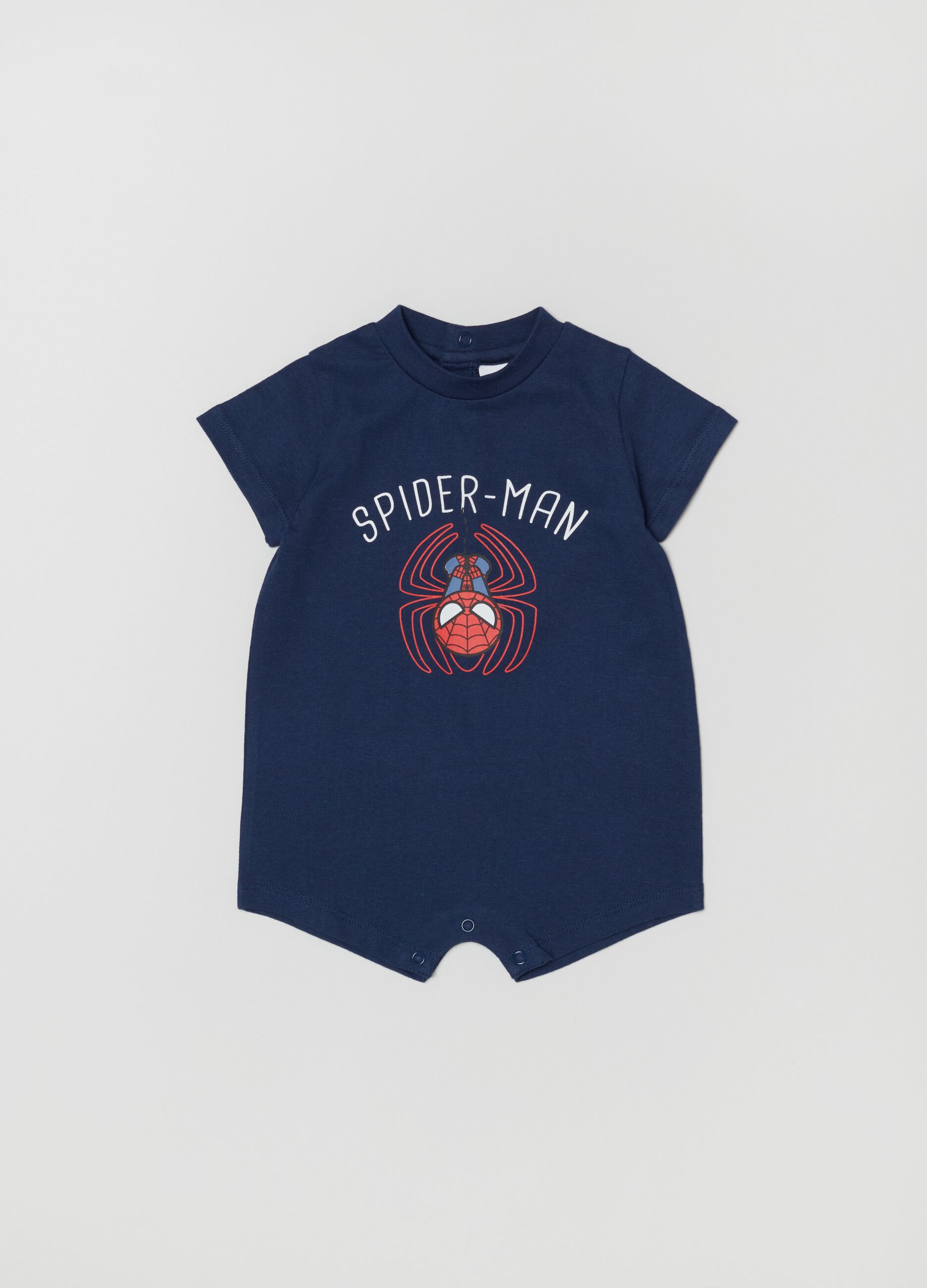 Pelele pijama con estampado Spider-Man