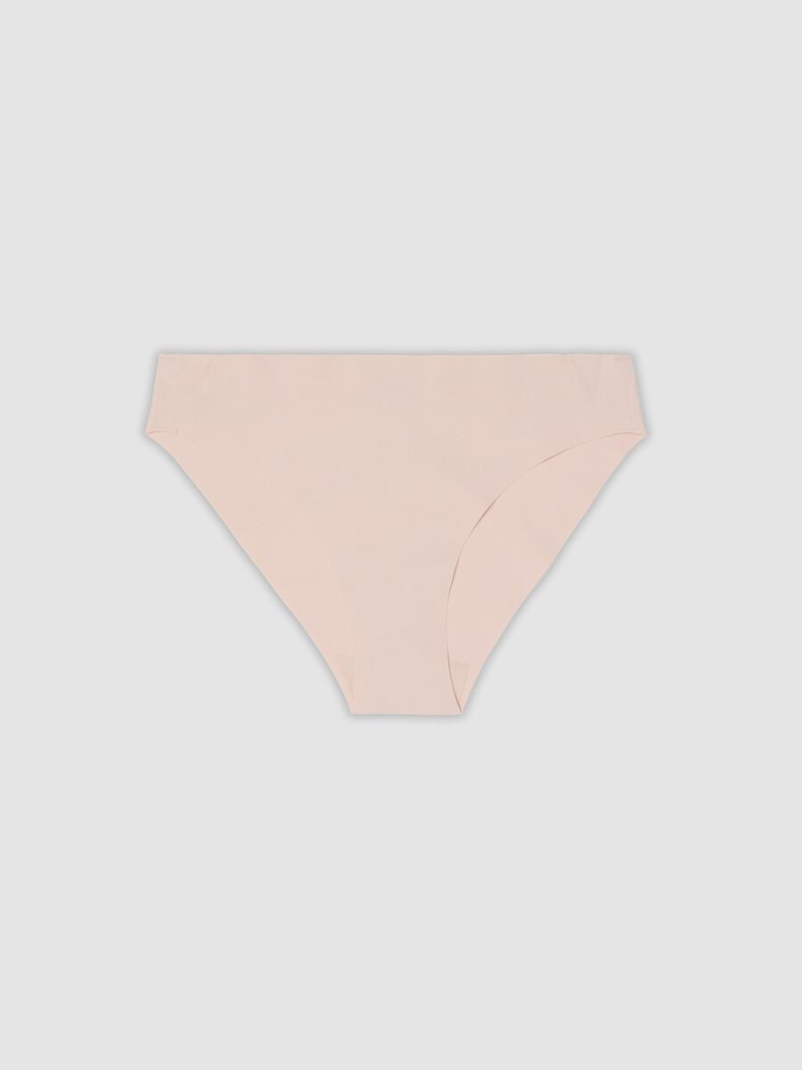 Slip rosa in cotone organico elasticizzato_0