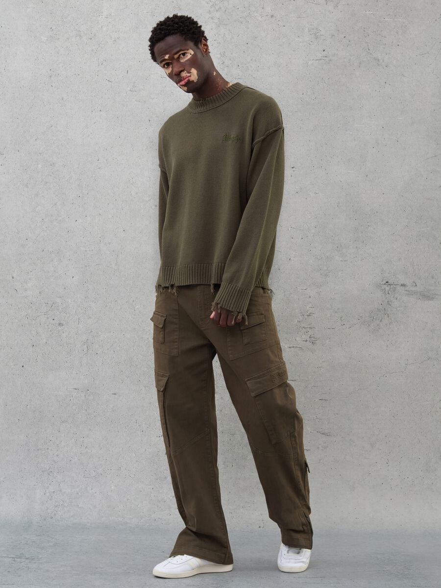 Cargo Pants Military Green_4
