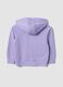 Violetter Hoodie aus reiner Bio-Baumwolle mit Stern, Regular Fit f&uuml;r Baby-M&auml;dchen_1