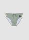 Green stretch swim briefs_0