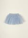 Blue tulle skirt for baby girl_2