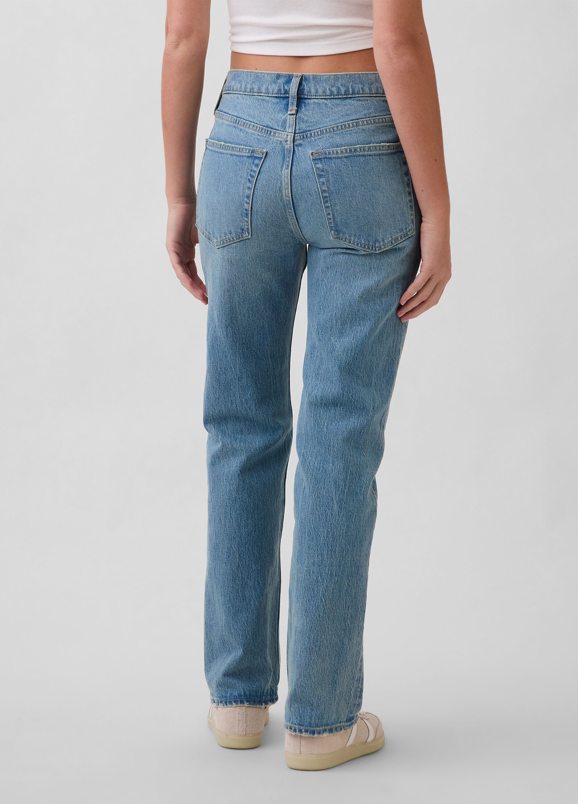 Stretch cotton jeans