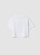 White organic cotton printed T-shirt_4