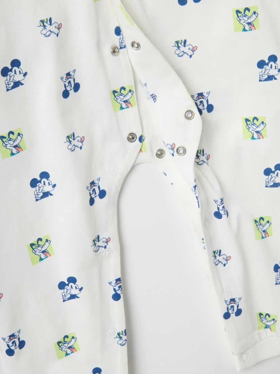 Two-pack long sleeve multicolour cotton bodysuits for babies_3