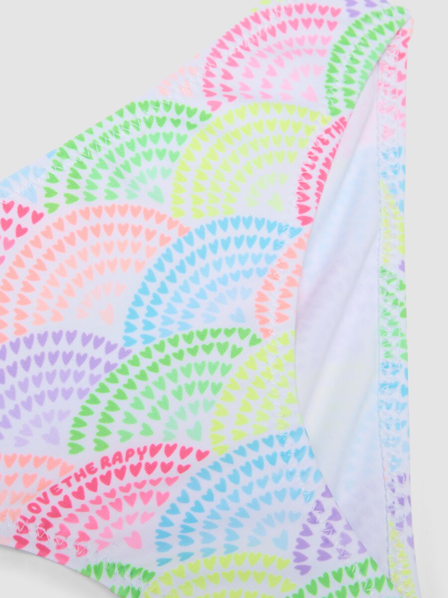 Multicolour Stretch Fabric Bikini_3