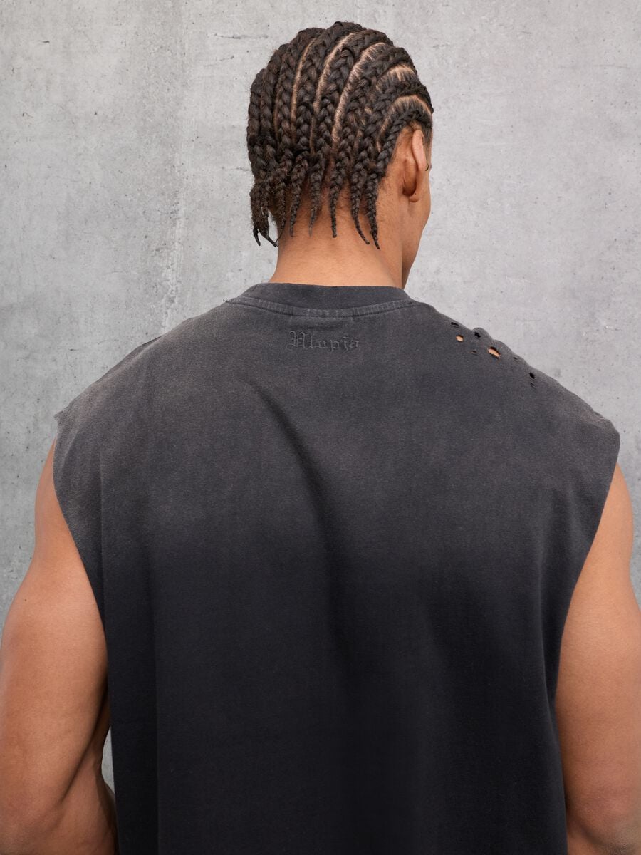 Sunfaded Black Tank Top_2