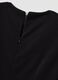 Schwarzes Midikleid aus Stretchstoff, Slim Fit_6