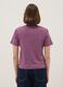 Camiseta de algod&oacute;n puro violeta ajuste relajado_2