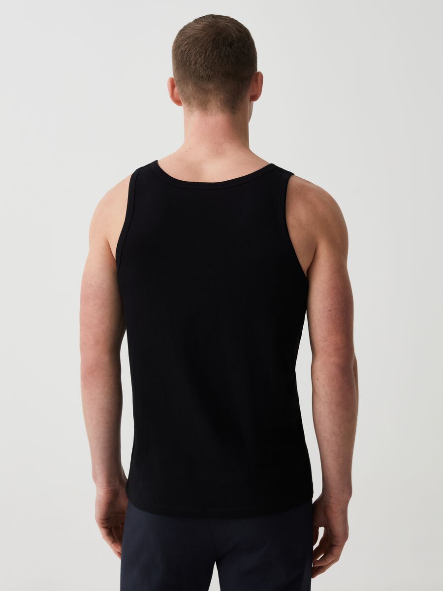 Racer back top with round neck_2