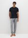 Grey Cotton Pyjama Trousers_0